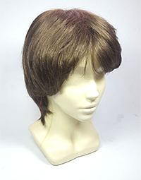 Короткий натуральный парик с челкой купить | Kupi-Parik.ru