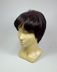 Короткий парик темный искусственныe волосы купить в Москве недорого | Kupi-Parik.ru